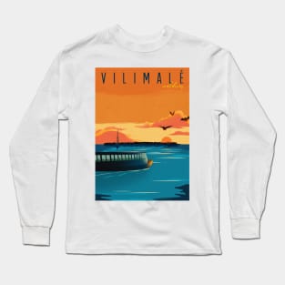 VILIMALÉ, MALDIVES Long Sleeve T-Shirt